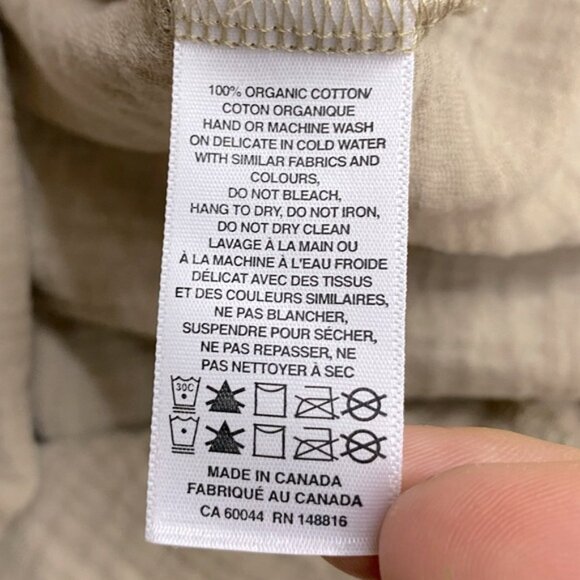 Smash + Tess for The Jilly Box Beige Organic Cotton Romper Jumpsuit S NWT - Picture 5 of 16